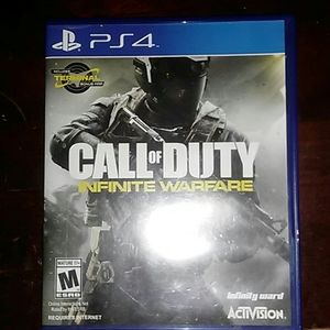 PS4 Call of duty infinite warfare.